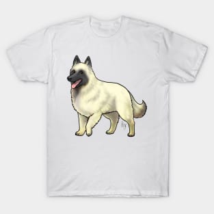 Dog - Belgian Tervuren - Cream and Black T-Shirt
